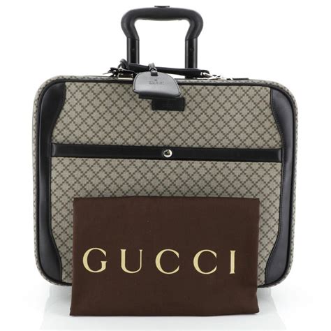 gucci reisegepäck|gucci luggage with wheels.